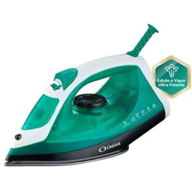 Imagem de Ferro de Passar a Vapor Black Green 127V 1200W Verde com Branco