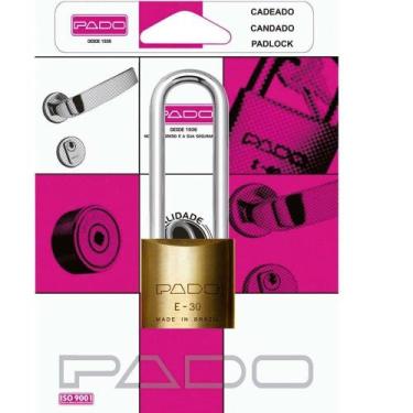 Imagem de Cadeado Pado Haste Longa LT-30 50mm SM