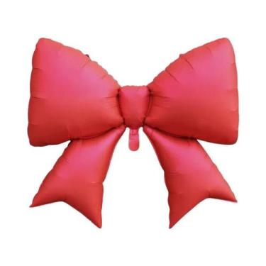 Imagem de Balão De Folha Fosca Listrado Com Laço Para Crianças, Decoração De Fes