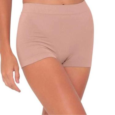 Imagem de Calcinha Trifil Boxer Sem Costura Feminina Básica De Microfibra Modela
