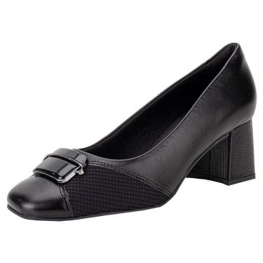 Imagem de Sapato Feminino Salto Grosso Comfortflex 2475302