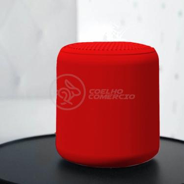 Imagem de Mini Caixa De Som Wireless Speaker Potente BT Vermelho