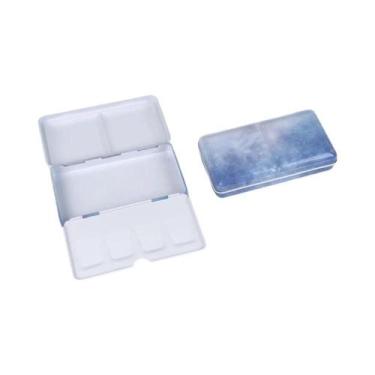 Imagem de Caixa De Tinta Para Aquarela Metálica Portátil E Dobrável SeamiArt, Ma