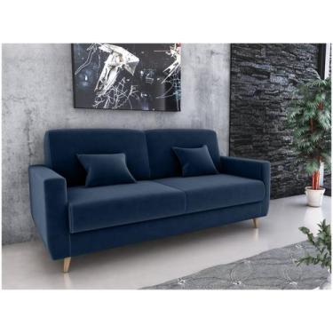 Imagem de Sofá Cama Premium 3 Lugares 1,90 larg Emilia Matrix, Gelo, 3