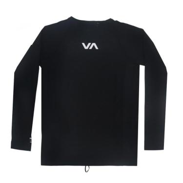 Imagem de Camiseta Manga Longa RVCA Long Surf Lycra VA - Preto-Masculino