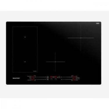 Imagem de Cooktop 4 bocas de indução Brastemp com Flexizone BDJ77BE