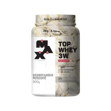 Imagem de Top Whey 3W Mais Sabor - 900g Leite - Max Titanium