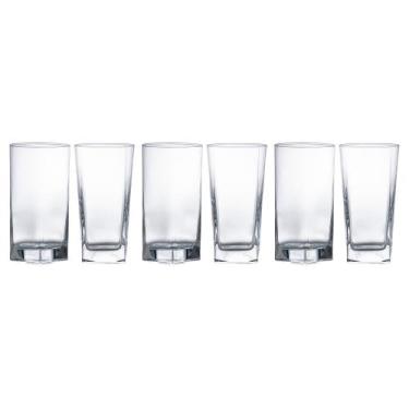 Imagem de Jogo de 6 copos alto Carre em vidro 290ml -Pasabahce, 3 meses por defe