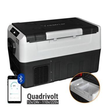 Imagem de Geladeira Portátil Resfriar Caminhão 35 Litros Quadrivolt 12v 24v 110v