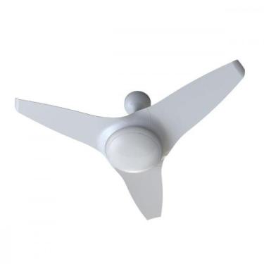 Imagem de Ventilador Teto Ventisol Flow Led Branco Com Controle Bivolt 20W 14224