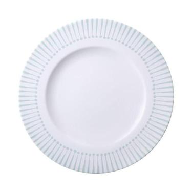 Imagem de Prato Raso Tramontina Monocroma Em Porcelana Decorada 28 Cm