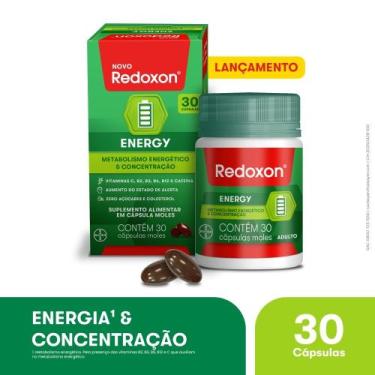 Imagem de Suplemento Energy Vitamina C, B12 e Cafeína 30 caps Redoxon