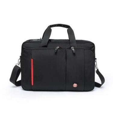Imagem de Bolsa Pasta Executiva Notebook Masculina Crosswave Antifurto Cadeado 15 Litros-Masculino