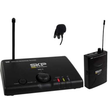 Imagem de Microfone sem Fio Lapela MINI-III Preto Skp - SKP