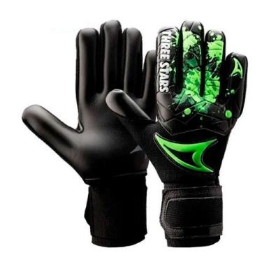 Imagem de Luva De Goleiro Three Stars Kick Profissional Várias Cores, Kickpreta,