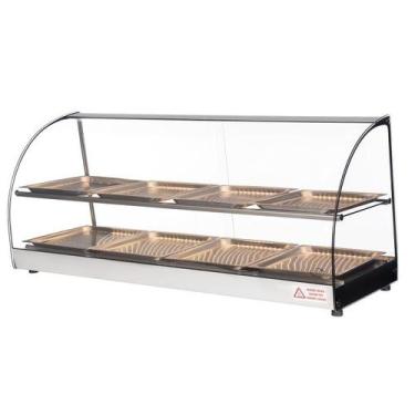 Imagem de Estufa Vitrine Elétrica Dupla Quente 8 Bandejas Caliope com Termostato