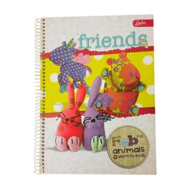 Imagem de Caderno Capa Dura 96 Folhas Escolar Volta aulas  - GRAFONS, Vermelho