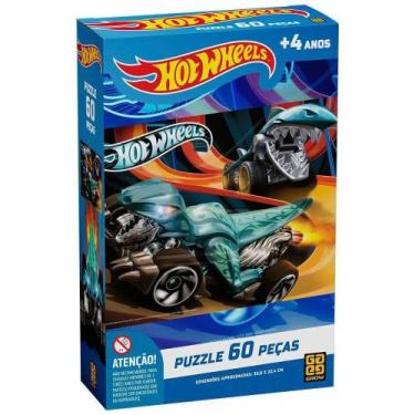 Imagem de Puzzle 60 Pcs Hot Wheels - Grow 04169