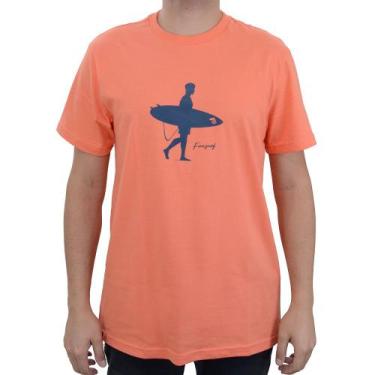 Imagem de Camiseta Masculina Freesurf MC Surfer Laranja - 110405, M