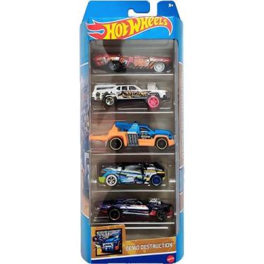 Imagem de Pack Hot Wheels Demo Destruction 5 Veiculos sortidos - Mattel