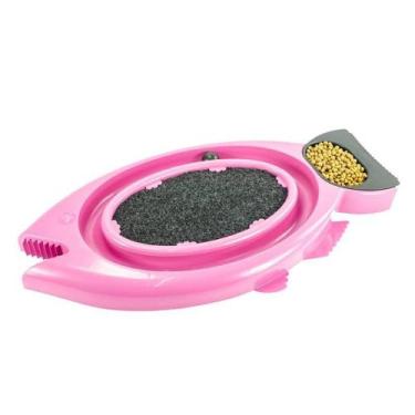 Imagem de Arranhador para gatos durafish dura pets rosa