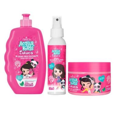 Imagem de Kit Cuidado Infantil Divertido Acqua Kids Luluca - Nazca ( Origem Sfer