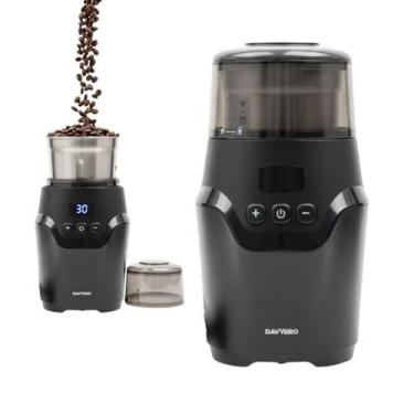 Imagem de Moedor De Café Elétrico Davvero Timer Digital Memória, 110V