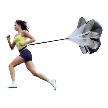 Imagem de Paraquedas para Resistencia em Corridas para Treino de Aceleração e Velocidade Cinza Kikos