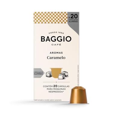 Imagem de Cápsulas de Café Baggio Café Aroma Caramelo, compatível com Nespresso, contém 20 cápsulas