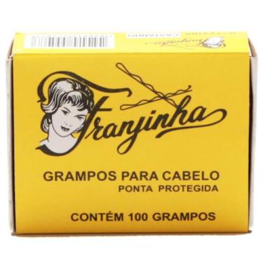 Imagem de Grampo Franjinha Castanho Nº 7 com 100 Unidades