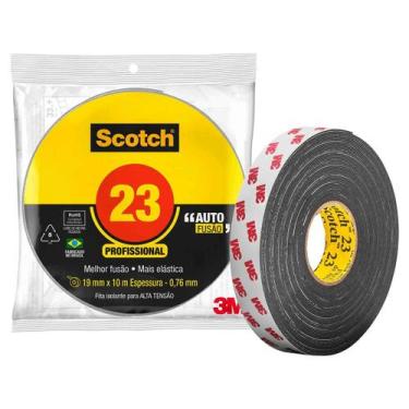 Imagem de Fita Isolante de Autofusão Scotch 23 19mmx10m 3M H0002185603