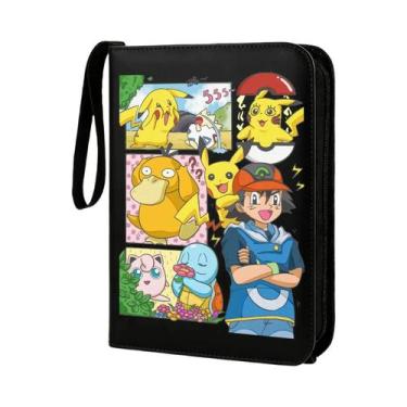 Imagem de Fichário Com Zíper Charizard Pokémon Para 400 Cartas De Jogo, Protetor