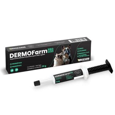 Imagem de Suplemento Mineral Vitamínico DERMOFarm Pro Pasta com Dosador para Cãe