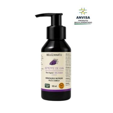 Imagem de Óleo Vegetal de Semente de Uva 120ml  100% Puro  BelezaNatu