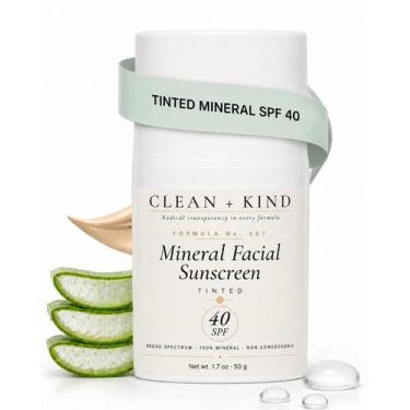 Imagem de Protetor Solar Mineral Tonalizante Clean + Kind FPS 40 50g