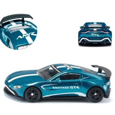Imagem de Miniatura Siku Aston Martin Vantage GT4 Diecast Pneus de Borracha Cole