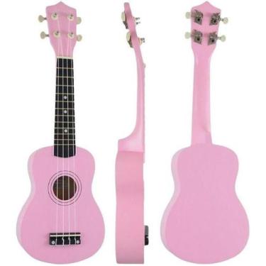 Imagem de Ukulele Soprano Andaluz Rosa UKS01 PI
