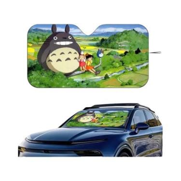 Imagem de Protetor Solar Para Para-brisa De Carro Totoro Studio Ghibli, Refletor