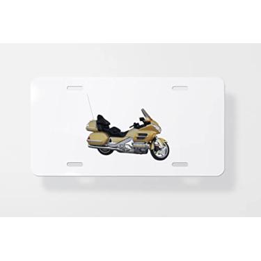 Imagem de Capa para placa de carro de motocicleta 3 - Capa para placa de carro - Capa de moldura para placa de carro - 15 x 30 cm