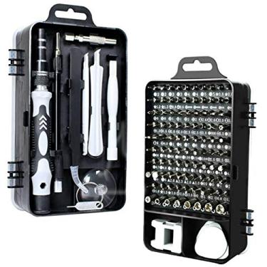 Imagem de Funien Ferramenta de reparação,115 em 1 Magnetics Precision Chave De Fenda Set Fit Computador Pc Phone Repair Tool Set Kits