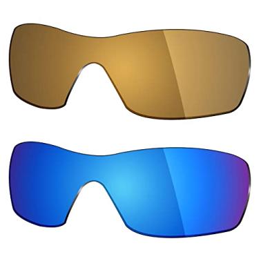 Imagem de 2 pares de lentes polarizadas de substituição da Mryok para óculos de sol Oakley Dart – Opções