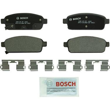Imagem de BOSCH BP1468 QuietCast Premium Conjunto de pastilhas de freio a disco semimetálico - compatível com Buick Cascada, Encore, Verano; Cadillac ELR; Chevrolet Cruze, Cruze Limited, Orlando, Sonic, Trax,