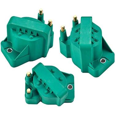 Imagem de Ena bobina de ignição profissional compatível com Buick LaCrosse LeSabre Rendezvous Skylark Malibu Cadillac Deville Alero 10467067 89056799ENA ENAIC1201L