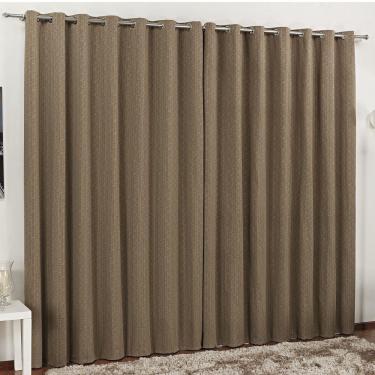 Imagem de Cortina Kerala Rústico Liso Niazitex 2,50mx3,00m 