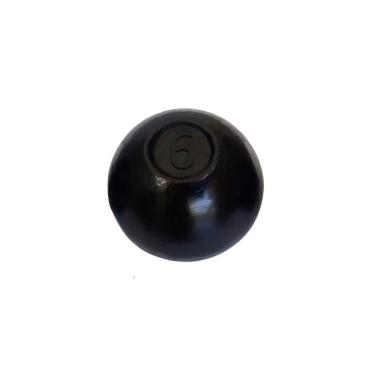 Imagem de Bola de Arremesso Ferro Fundido Treinamento Funcional 6Kg