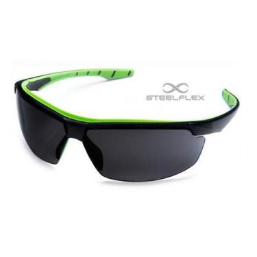 Imagem de Óculos De Proteção Steelflex Anti Embaçante Bike Moto Neon Ca 40906 Ep