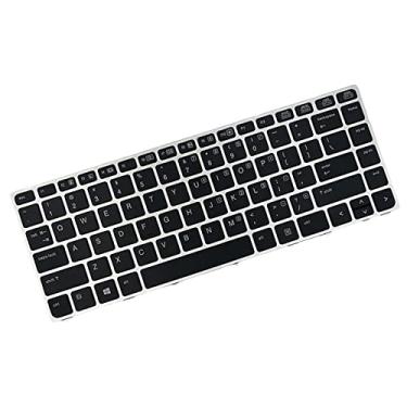 Imagem de Kokiya de laptop com layout americano da moldura para HP Elitebook Folio 9470M 9480M 9470 9480