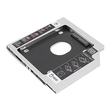 Imagem de Bandeja de disco rígido HDD SSD, alumínio universal de 9,5 mm SATA para SATA 2º HDD SSD para compartimento de disco rígido para laptop CD/DVD ROM