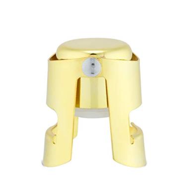 Imagem de True Rolhas de champanhe Fizz para garrafas, rolha de vinho espumante, acessórios de vinho, acessório de cozinha, conjunto de 1 ouro