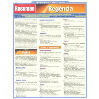 Imagem de Livro - Resumão - Regência: Língua Portuguesa - Eduardo Martins